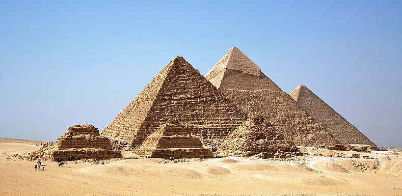 All the Giza Pyramids